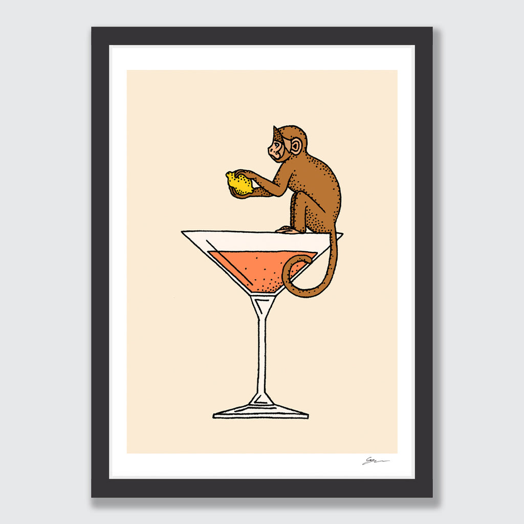 Monkey See Monkey Brew - Monkey Variant - Vivia Print
