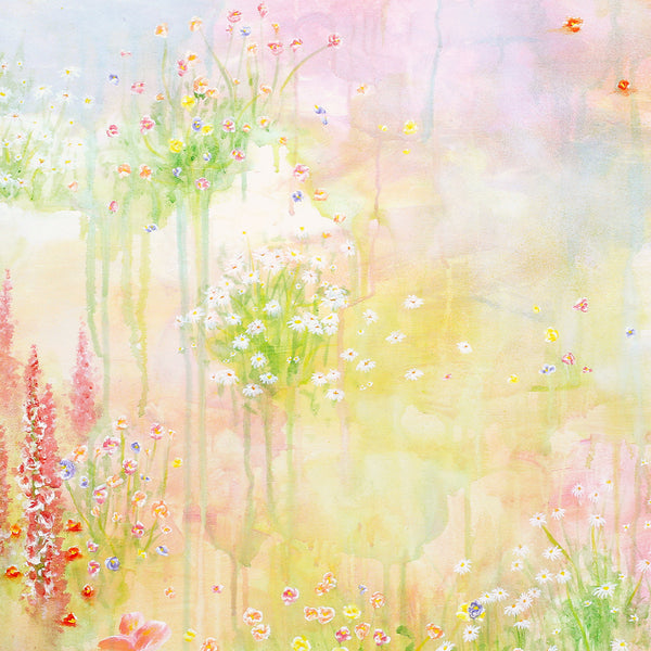 Myriad of Meadows Landscape Art Print by Grace Popplewell